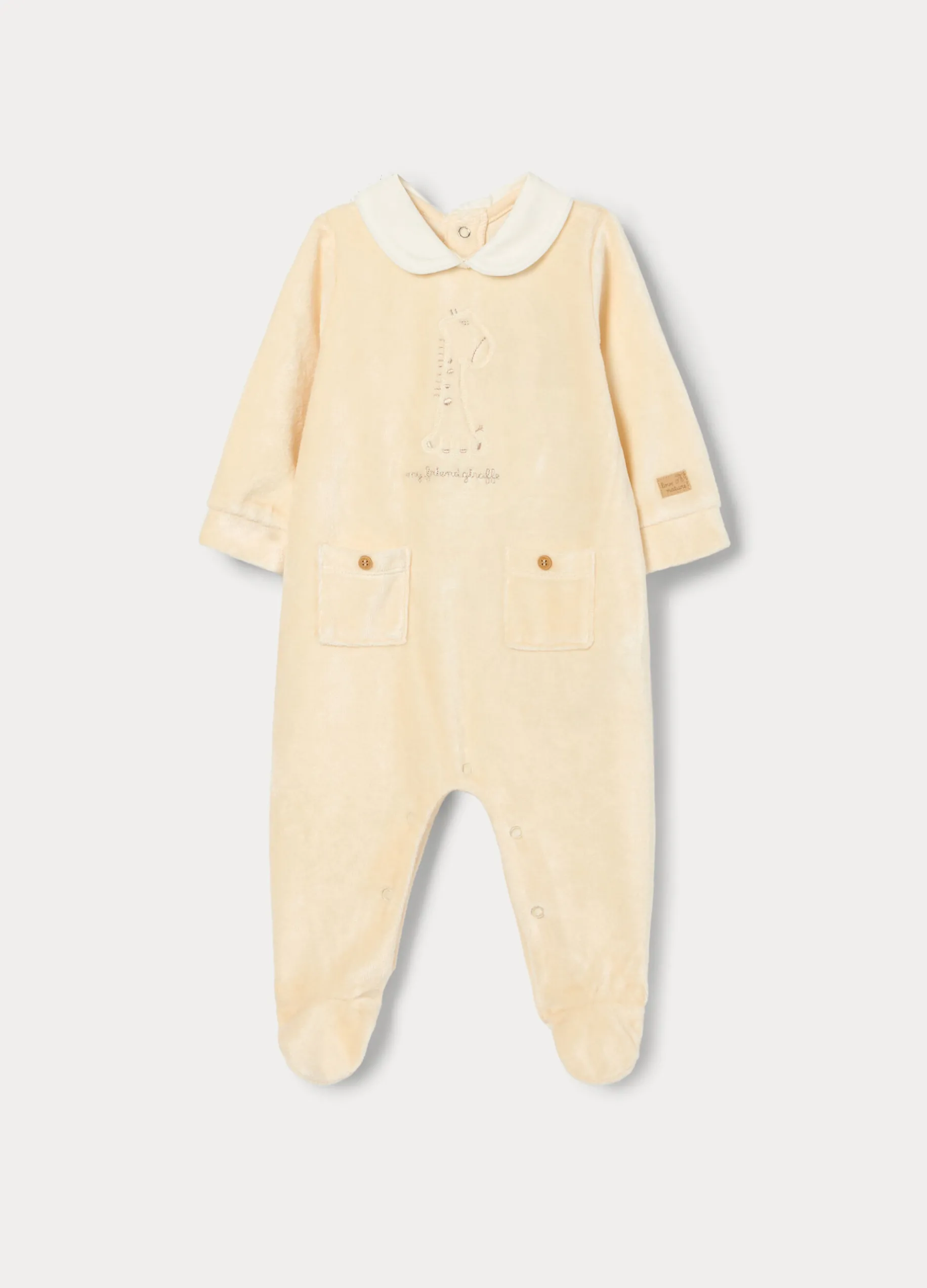 Tutina velour in misto viscosa di bamboo