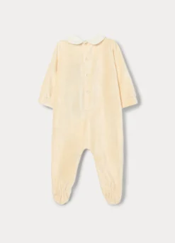 Tutina velour in misto viscosa di bamboo