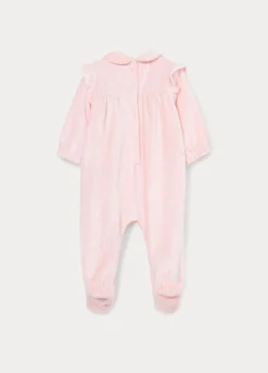 Tutina velour misto viscosa di bamboo neonata