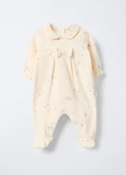 Tutina velour neonata