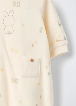 Tutina velour neonato