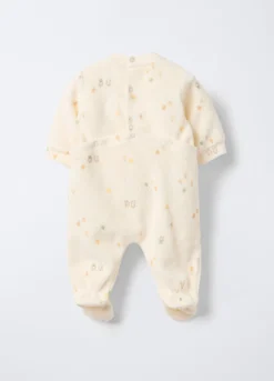 Tutina velour neonato