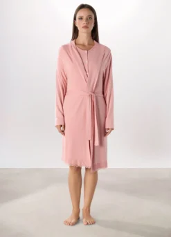 Vestaglia con pizzo donna