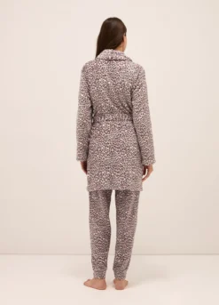 Vestaglia in coral fleece donna