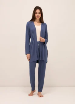 Vestaglia in jersey stretch donna