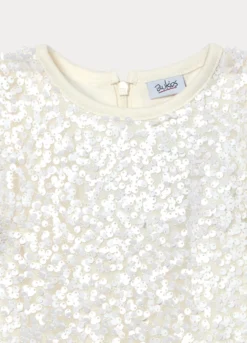 Vestito con paillettes bimba