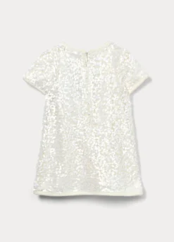 Vestito con paillettes bimba