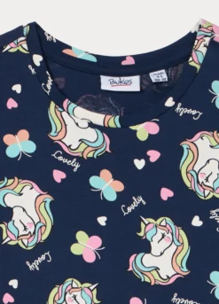 Vestito in jersey di puro cotone bambina