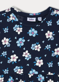 Vestito in jersey di puro cotone bambina