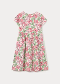 Vestito in jersey di puro cotone bambina