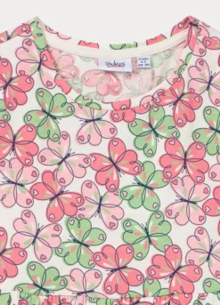 Vestito in jersey di puro cotone bambina
