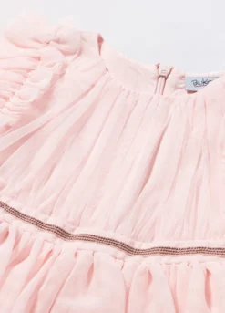 Vestito in mesh neonata