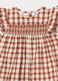 Vestito in puro cotone bimba