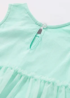 Vestito in tulle neonata