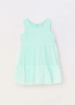 Vestito in tulle neonata