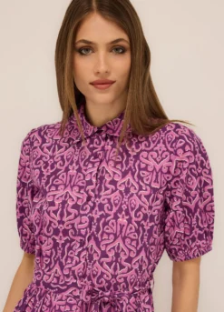 Vestito lungo in puro cotone donna