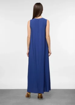 Vestito lungo smanicato fit over donna