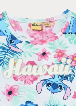 Vestito Stitch in jersey di puro cotone bambina